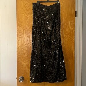 L&B sequin maxi skirt - XL- new with tags - never been worn